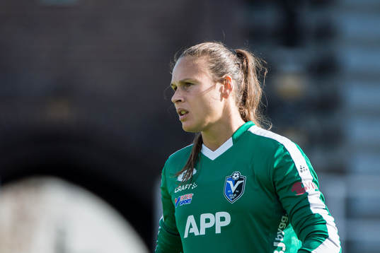 Växjös målvakt Katlynn Fraine