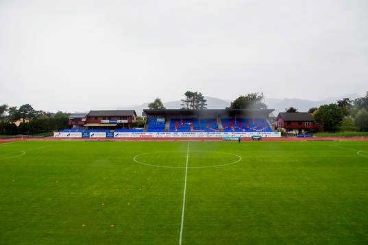 General view of Florø Stadion