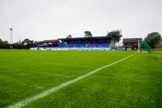 General view of Florø Stadion