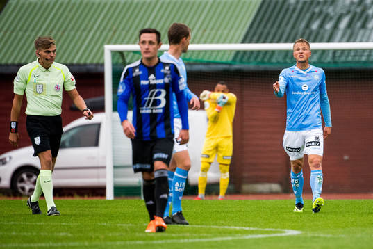 Tapio Heikkilä of Sandnes Ulf looks dejected