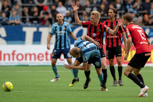 Djurgårdens Jonathan Ring och Brommapojkarnas Gustav