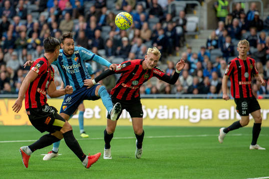 Djurgårdens Dzenis Kozica  och Brommapojkarnas Ludvig