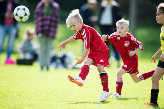 En Hästveda-spelare  i Levins Cup som arrangerades av IFK
