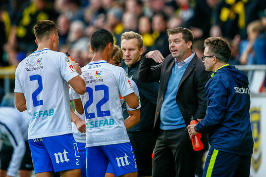 Norrköpings tränare Jens Gustafsson