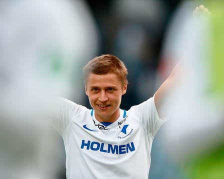 Norrköpings Simon Thern jublar