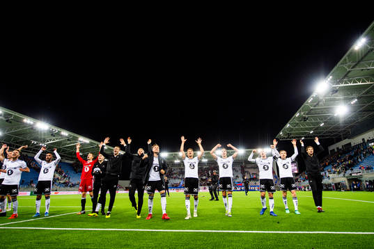 The players of Rosenborg celebrate