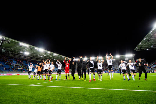 The players of Rosenborg celebrate