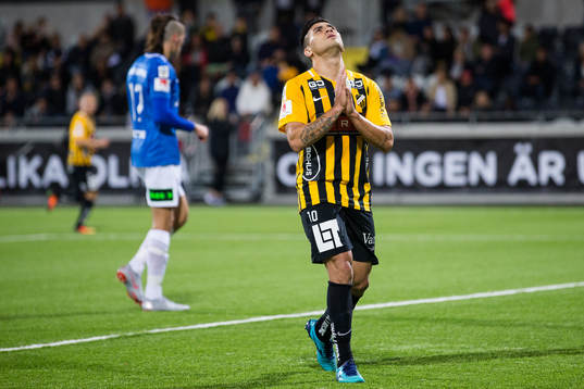 Häckens Paulinho deppar