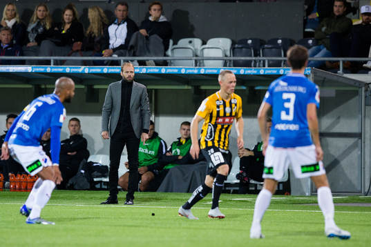 Häckens tränare Andreas Alm