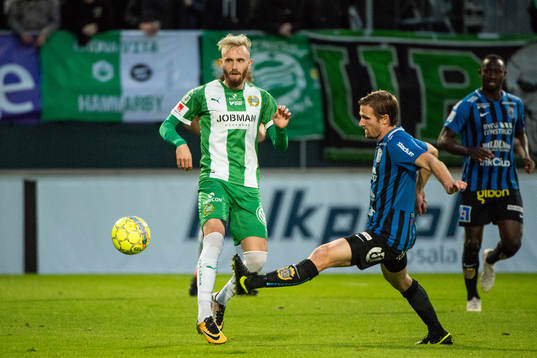 Hammarbys Simon Sandberg och Sirius Jesper Arvidsson