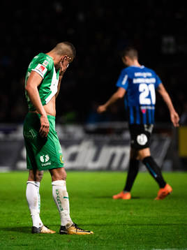 Hammarbys Nikola Djurdjic deppar