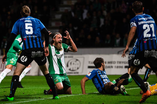 Hammarbys Björn Paulsen deppar