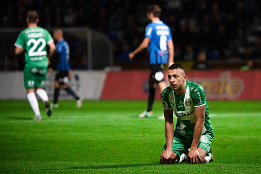 Hammarbys Nikola Djurdjic deppar