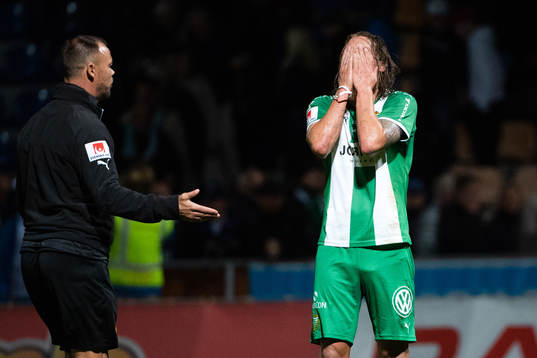 Hammarbys Björn Paulsen deppar