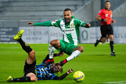 Sirius Tim Björkström och Hammarbys Junes Barny