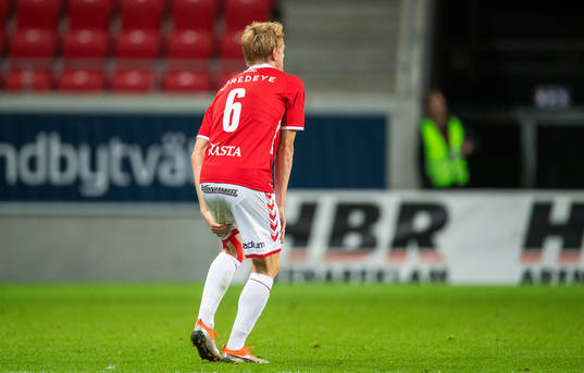 Kalmars Rasmus Elm fick känningar i baksidan av låret och