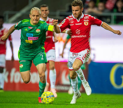 Kalmars Måns Söderqvist och Dalkurds Henrik Löfkvist
