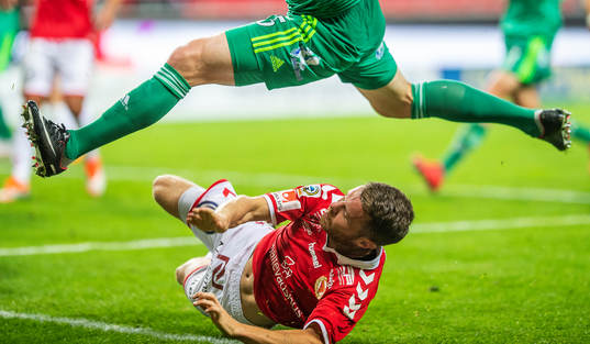 Kalmars Måns Söderqvist och Dalkurds Alexander Ekblad