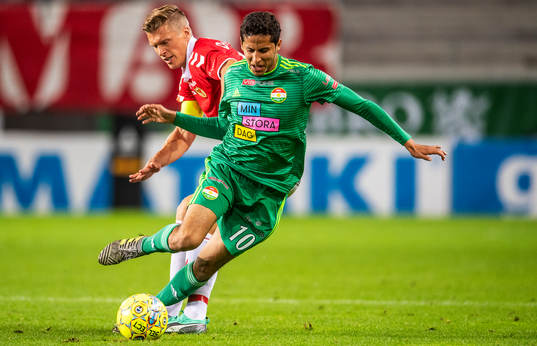 Kalmars Viktor Elm och Dalkurds Ahmad Awad