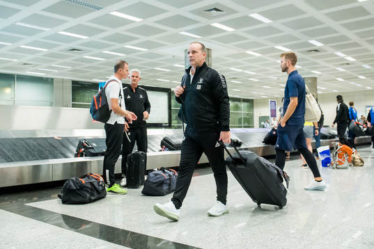 Bläddra bland fler bilder av Football, Europa League, Sarpsborg 08, Arrival 