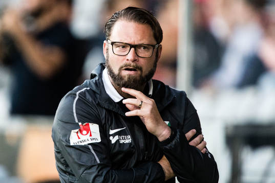 Varbergs tränare Joakim Persson
