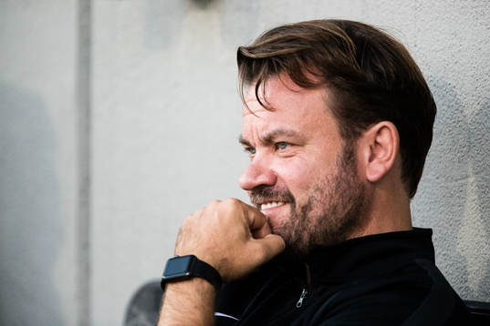 Landskronas tränare Jack Majgaard Jensen