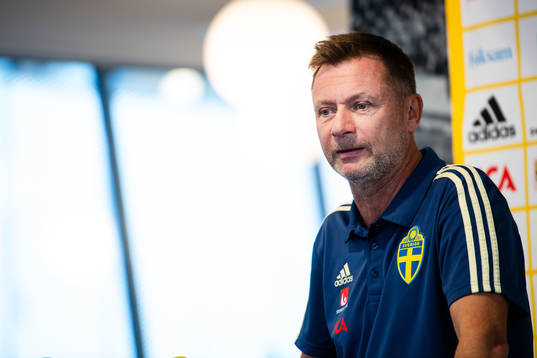 Peter Gerhardsson, förbundskapten för damlandslaget