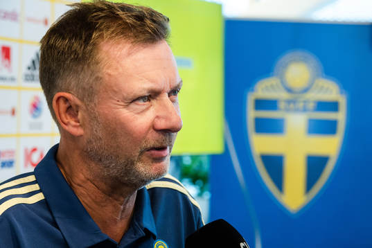 Peter Gerhardsson, förbundskapten för damlandslaget