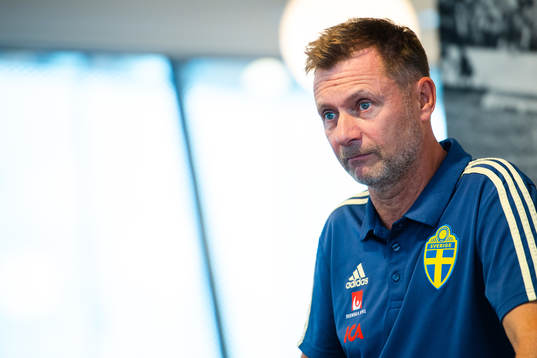 Peter Gerhardsson, förbundskapten för damlandslaget