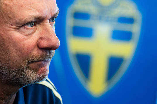Peter Gerhardsson, förbundskapten för damlandslaget