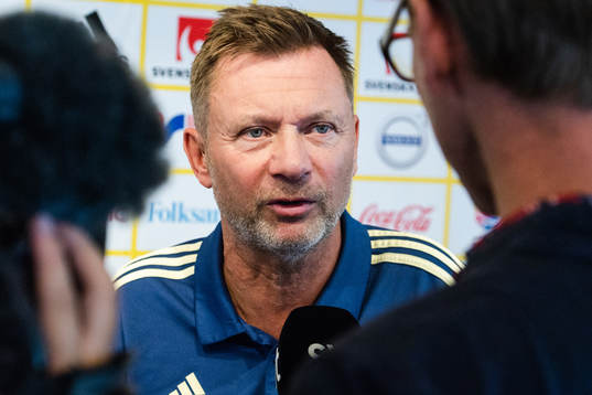 Peter Gerhardsson, förbundskapten för damlandslaget