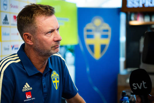 Peter Gerhardsson, förbundskapten för damlandslaget