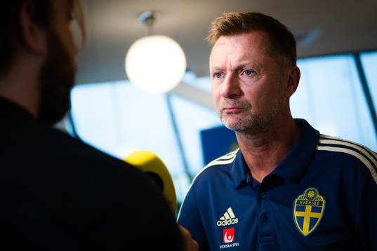 Peter Gerhardsson, förbundskapten för damlandslaget