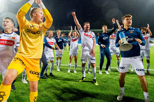 Goalkeeper Amund Wichne, Axel Andresson, Tord Johnsen Salte