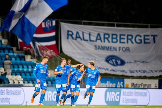 Gaston Godlief Salasiwa of Notodden celebrates with