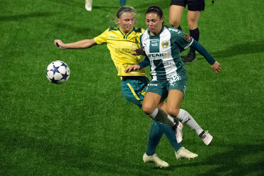 Bollstanäs Anna Thim och Lauren Kaskie