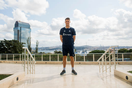 Kristoffer Zachariassen of Sarpsborg 08 poses for a picture