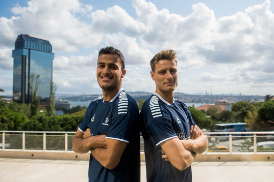 Harmet Singh and Kristoffer Zachariassen of Sarpsborg 08