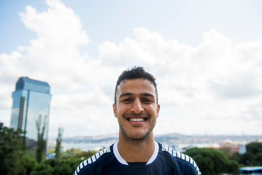 Harmet Singh of Sarpsborg 08 poses for a picture