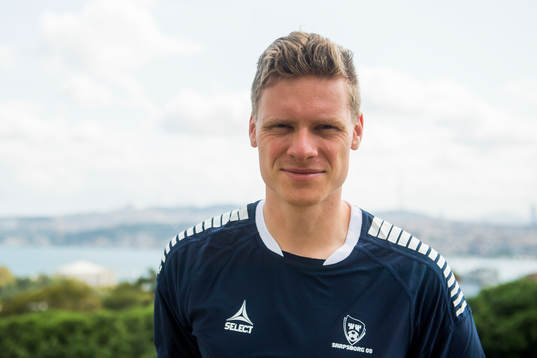 Orri Sigurdur Omarsson of Sarpsborg 08 poses for a picture