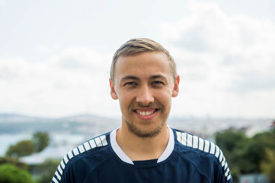 Mikkel Agger of Sarpsborg 08 poses for a picture