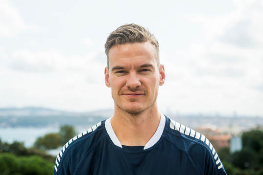 Jon-Helge Tveita of Sarpsborg 08 poses for a picture
