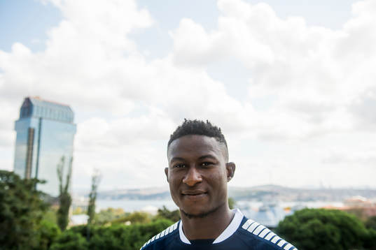 Muhammed Usman Edu of Sarpsborg 08 poses for a picture