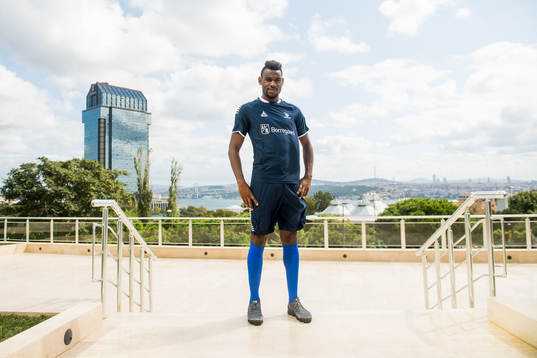 Rashad Muhammed of Sarpsborg 08 poses for a picture