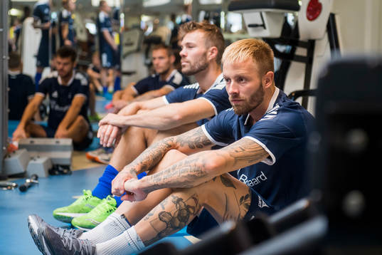 Patrick Mortensen and Kristoffer Knudsen Larsen of