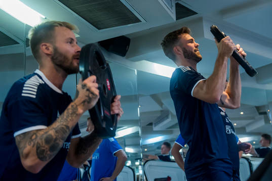 Patrick Mortensen and Kristoffer Knudsen Larsen of