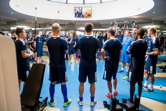 The players of Sarpsborg 08