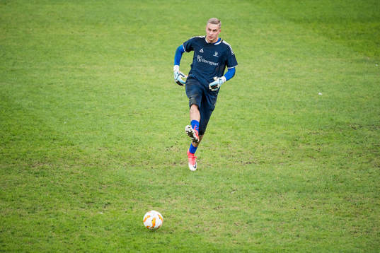 Goalkeeper Aleksandr Vasyutin of Sarpsborg 08