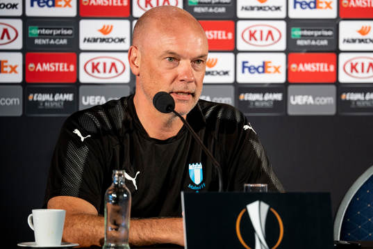 Head coach Uwe Rösler of Malmö FF