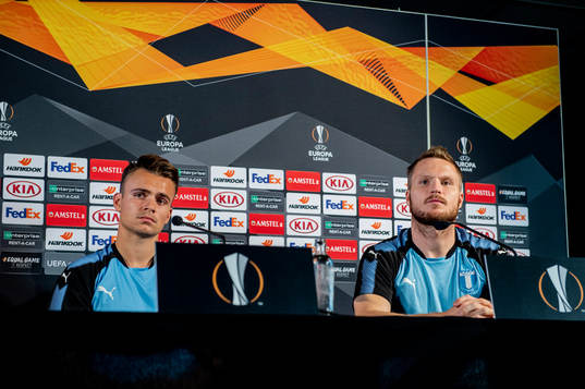 Andreas Vindheim and Lasse Nielsen of Malmö FF